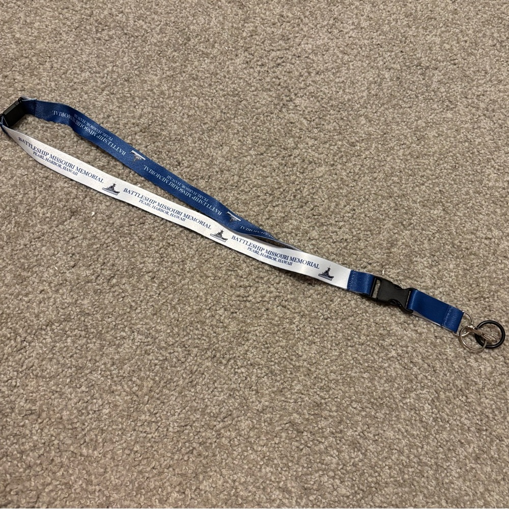 Pearl Harbor Battleship Missouri Lanyard